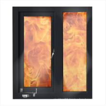 Steel Fire-rated Large Security Internal Glass Windows Protection